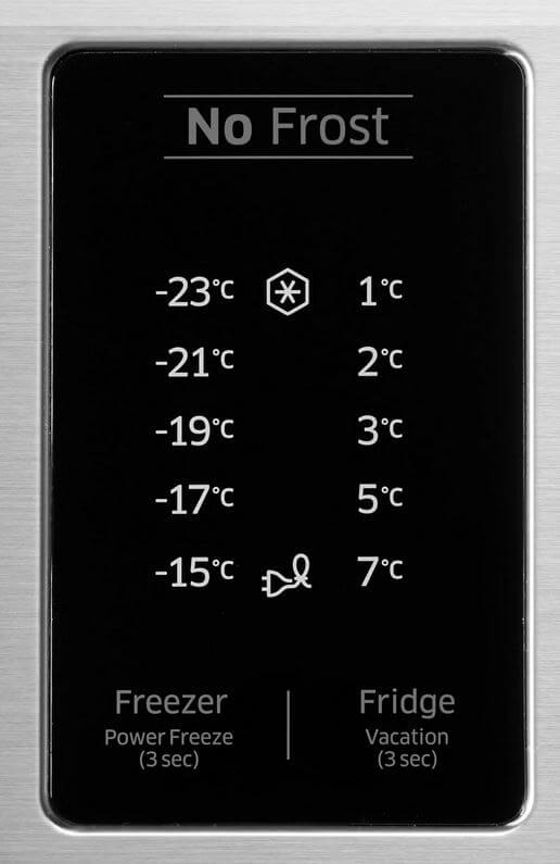 gefrierkombination digitalanzeige